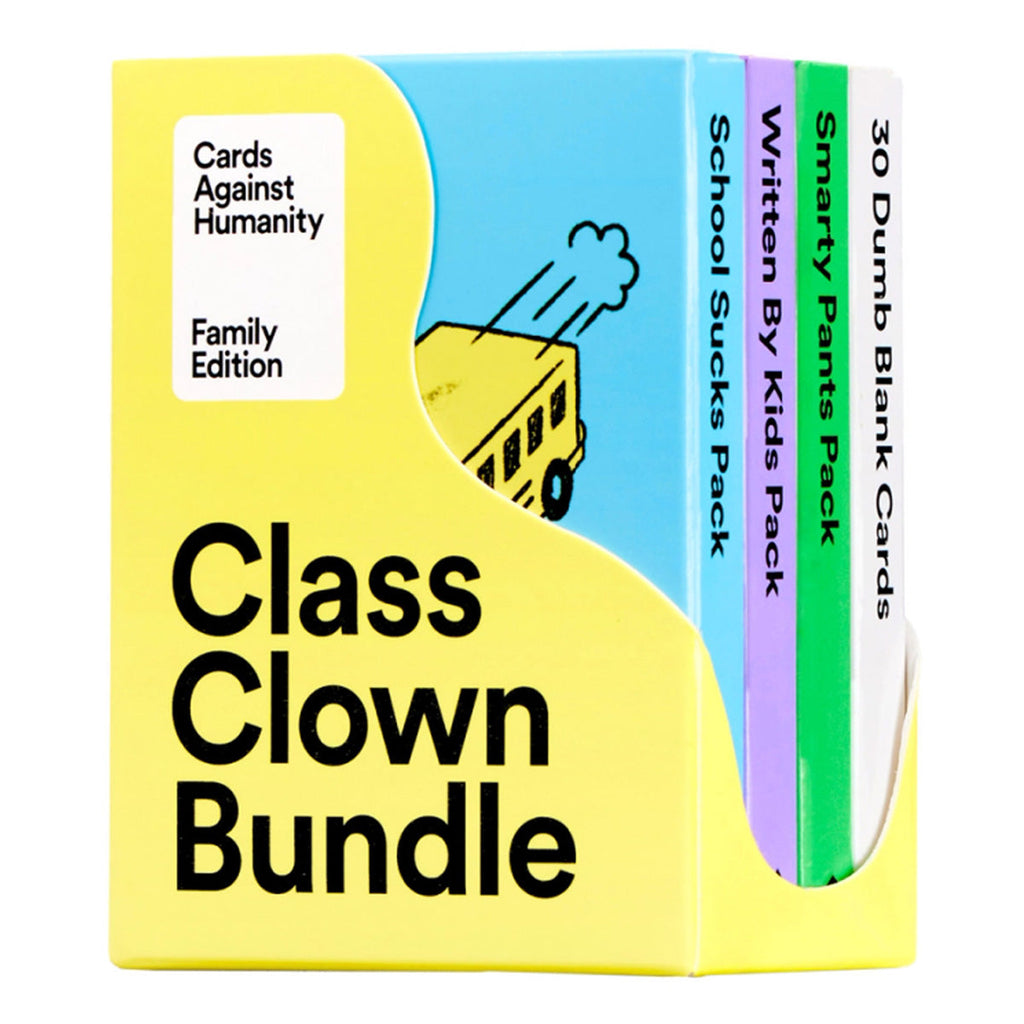 Cards Against Humanity Family Edition Class Clown Bundle - Board Games