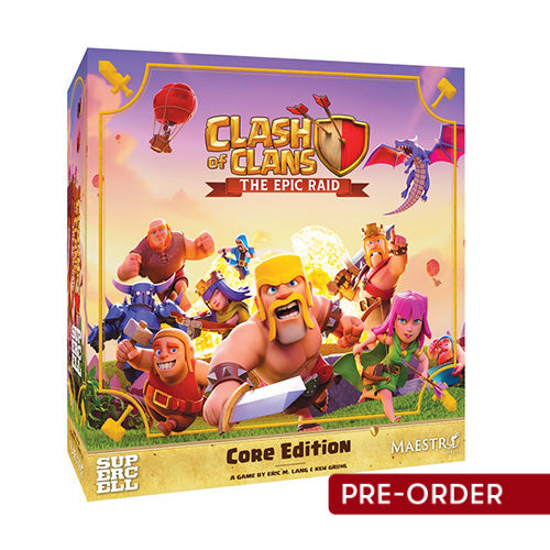 Clash of Clans The Epic Raid Core Game - Board Games