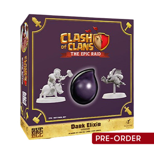 Clash of Clans The Epic Raid Dark Elixir Expansion - Board Games