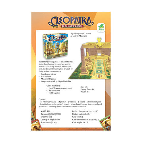 Cleopatra and the Society of Architects: Deluxe Edition - Board Games - 6