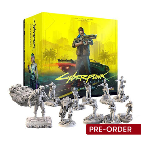 Cyberpunk 2077 The Board Game - Deluxe Edition - Board Games