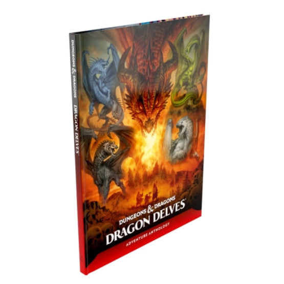 D&D Dungeons & Dragons Dragon Delves An Adventure Anthology Hardcover - Role Playing Games