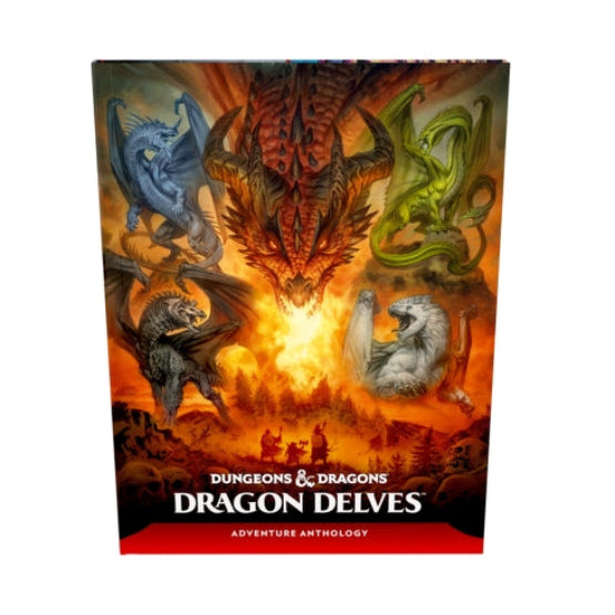 D&D Dungeons & Dragons Dragon Delves An Adventure Anthology Hardcover - Role Playing Games - 3