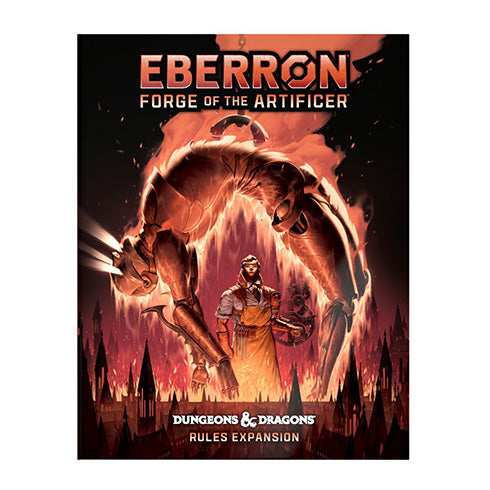 D&D Eberron Forge of the Artificer Alternative Cover - Role Playing Games