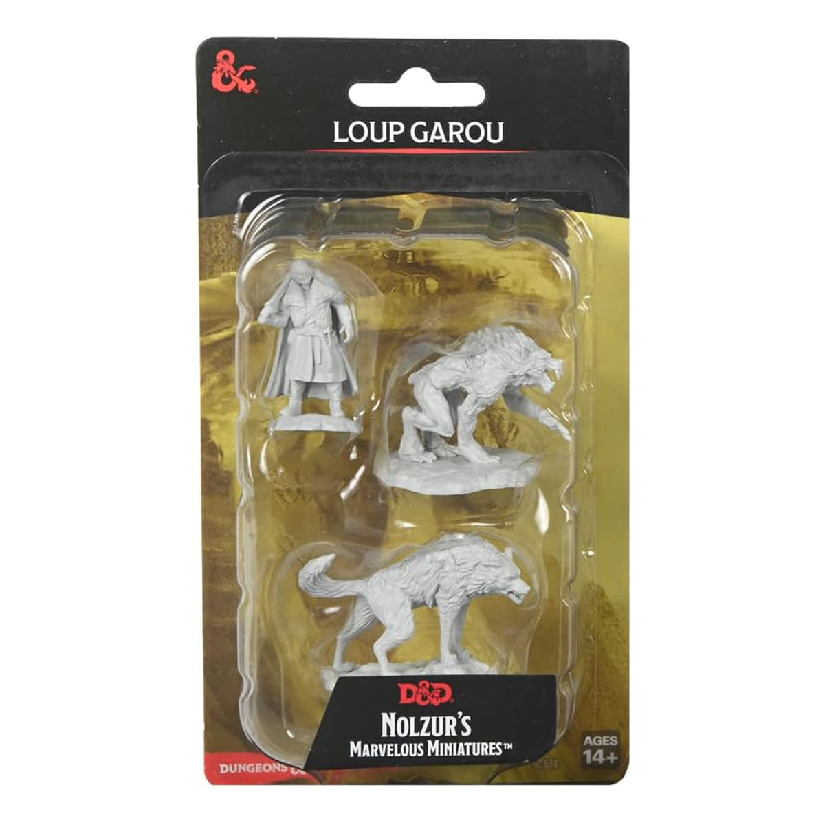 D&D Nolzur's Marvelous Miniatures: Loup Garou - Miniatures