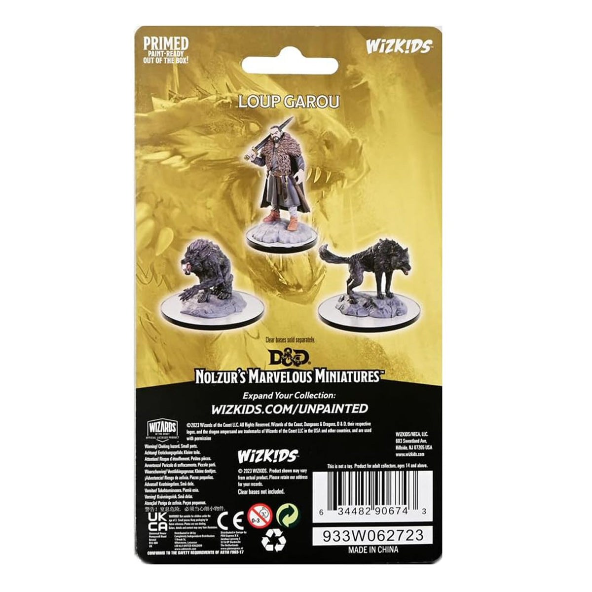 D&D Nolzur's Marvelous Miniatures: Loup Garou - Miniatures - 2