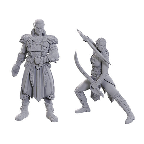 D&D Nolzur's Marvelous Miniatures: Special Edition - Baldur's Gate 3: Jaheira & Halsin - Miniatures