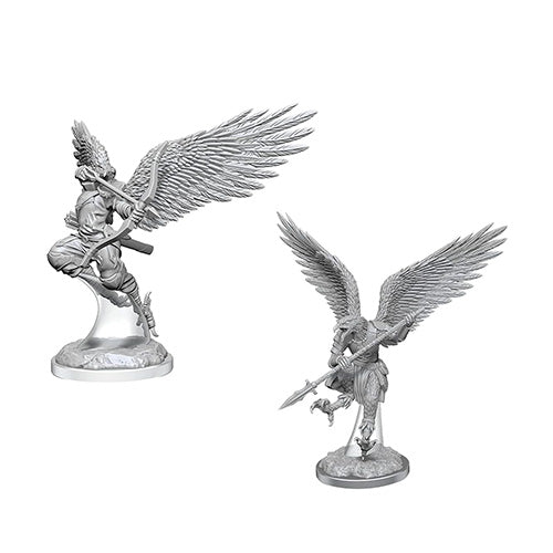 D&D Nolzurs Marvelous Unpainted Miniatures Aarakocra Fighters - Miniatures - 3