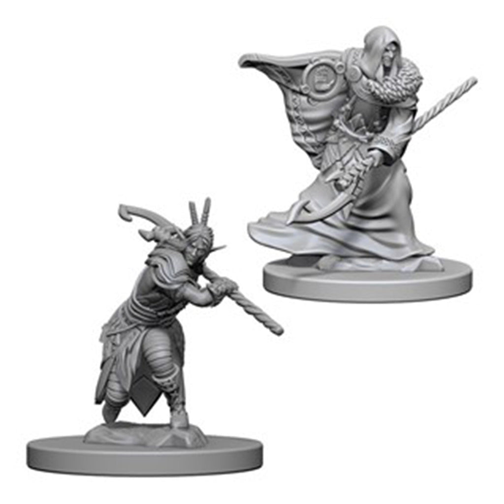 D&D Nolzurs Marvelous Unpainted Miniatures Elf Male Druid - Miniatures