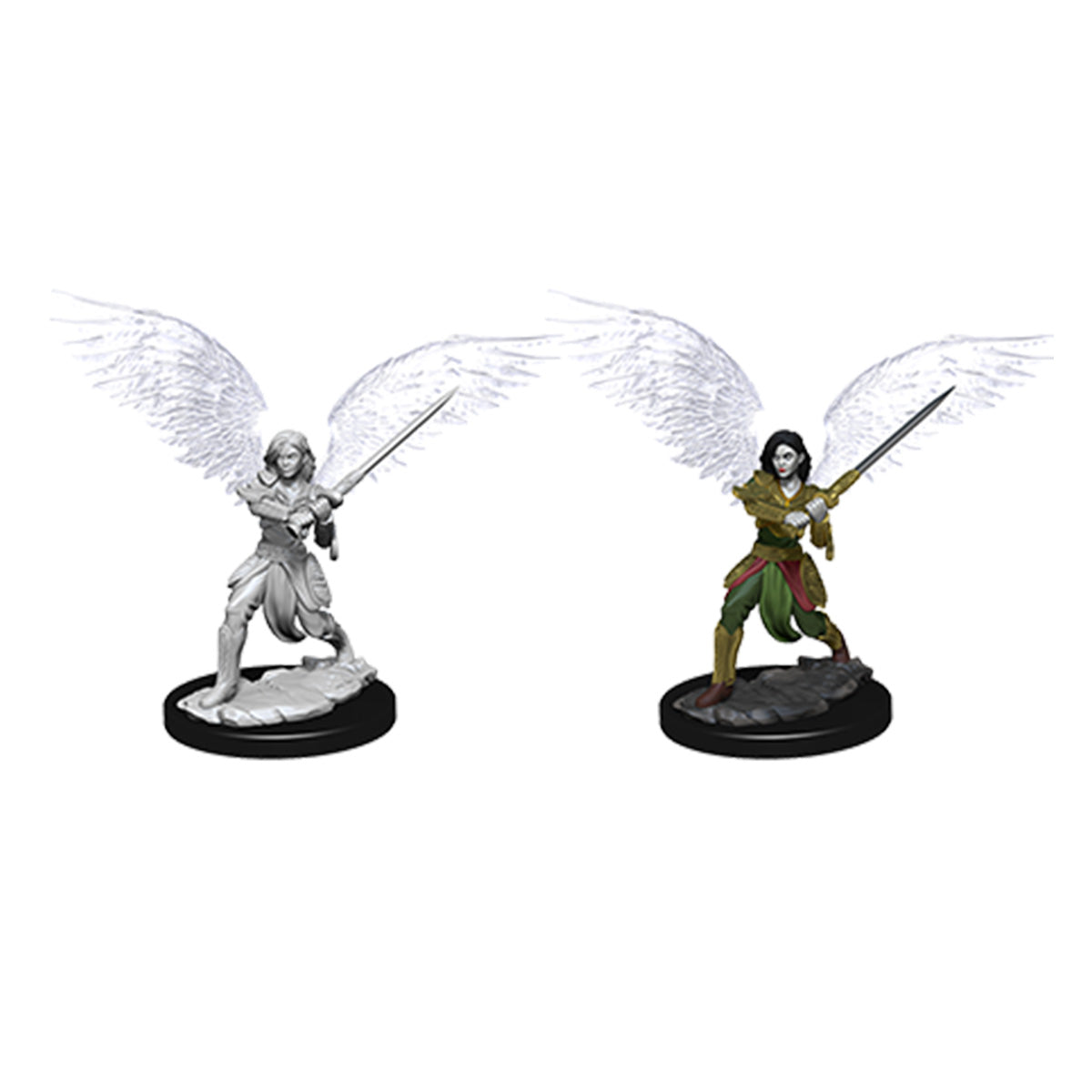 D&D Nolzurs Marvelous Unpainted Miniatures Female Aasimar Fighter - Miniatures - 3