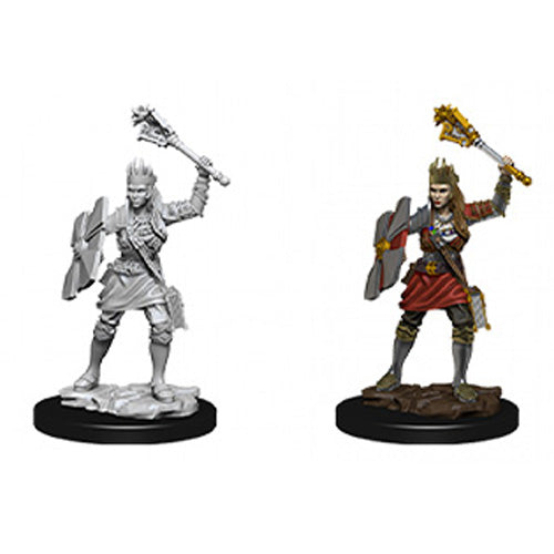 D&D Nolzurs Marvelous Unpainted Miniatures Female Human Cleric - Miniatures - 3