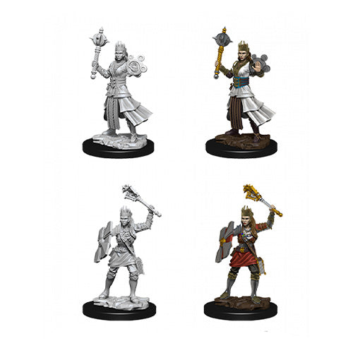 D&D Nolzurs Marvelous Unpainted Miniatures Female Human Cleric - Miniatures