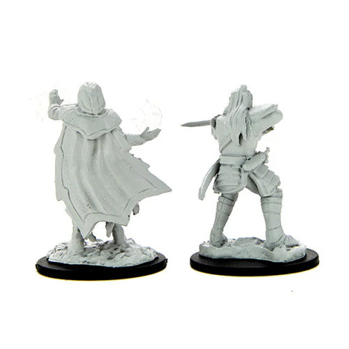 D&D Nolzurs Marvelous Unpainted Miniatures Hobgoblin Fighter Male & Hobgoblin Wizard Female - Miniatures - 5