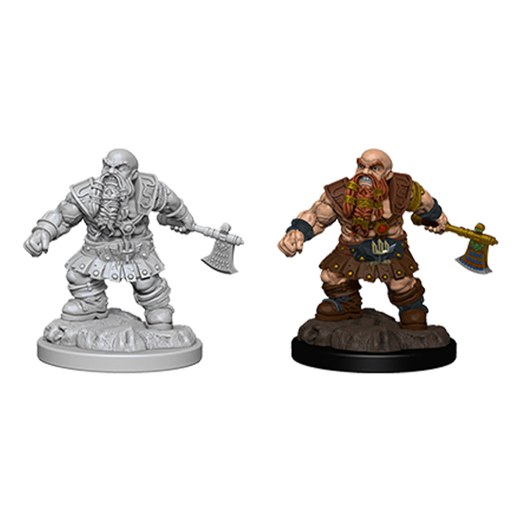 D&D Nolzurs Marvelous Unpainted Miniatures Male Dwarf Barbarian - Miniatures - 3
