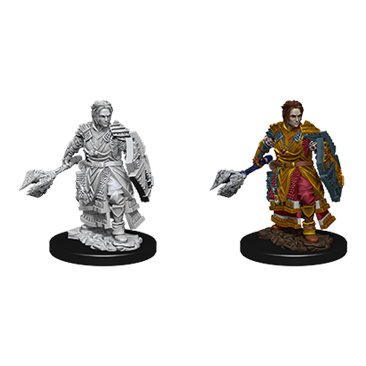 D&D Nolzurs Marvelous Unpainted Miniatures Male Human Cleric - Miniatures - 3