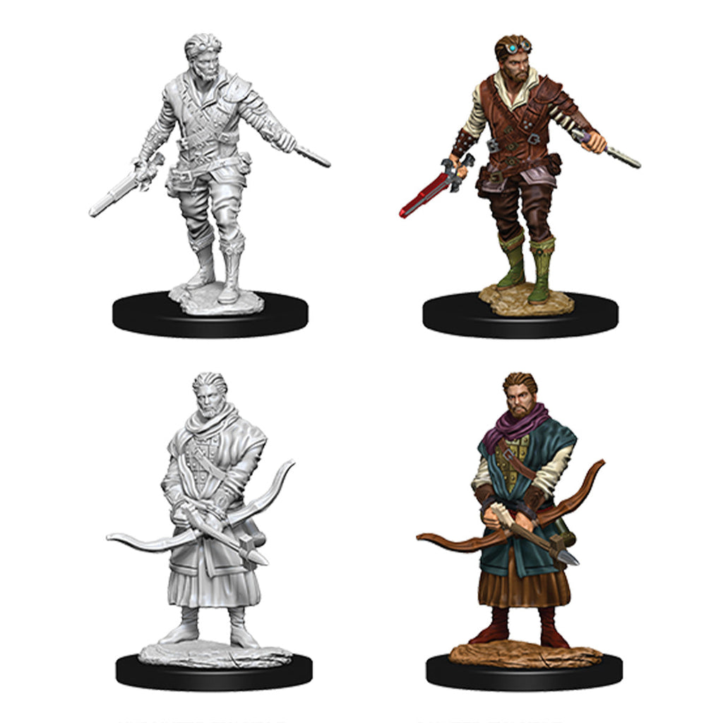 D&D Nolzurs Marvelous Unpainted Miniatures Male Human Rogue - Miniatures
