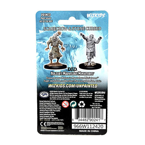 D&D Nolzurs Marvelous Unpainted Miniatures Scarecrow & Stone Cursed - Miniatures - 2