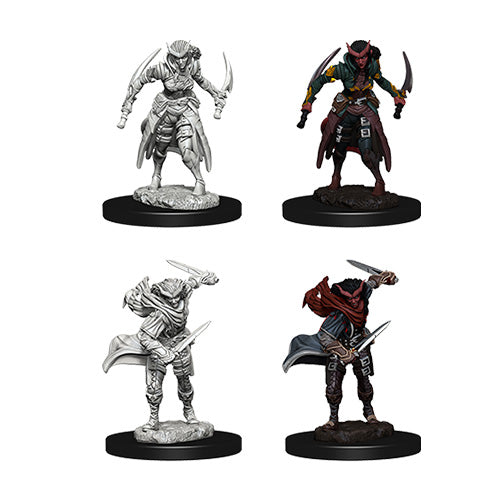 D&D Nolzurs Marvelous Unpainted Miniatures Tiefling Female Rogue - Miniatures