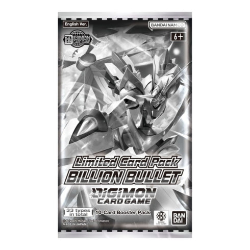 Digimon Card Game Billion Bullet LM06 Limited Card Pack Booster Box - Trading Card Games - 2