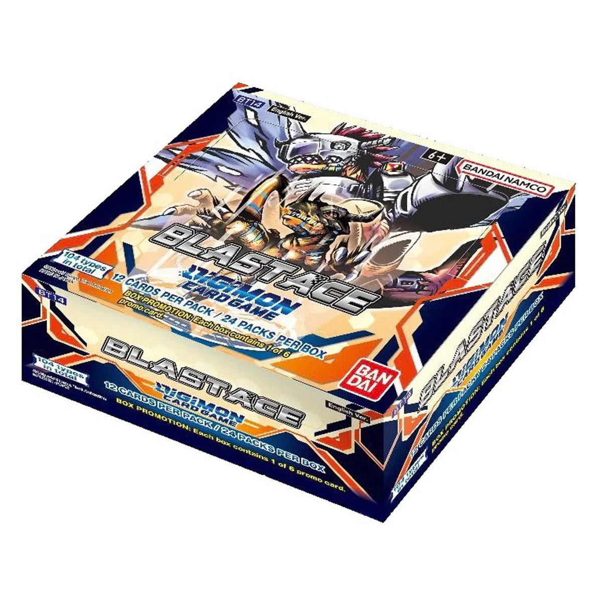 Digimon Card Game Blast Ace BT14 Booster Box - Trading Card Games