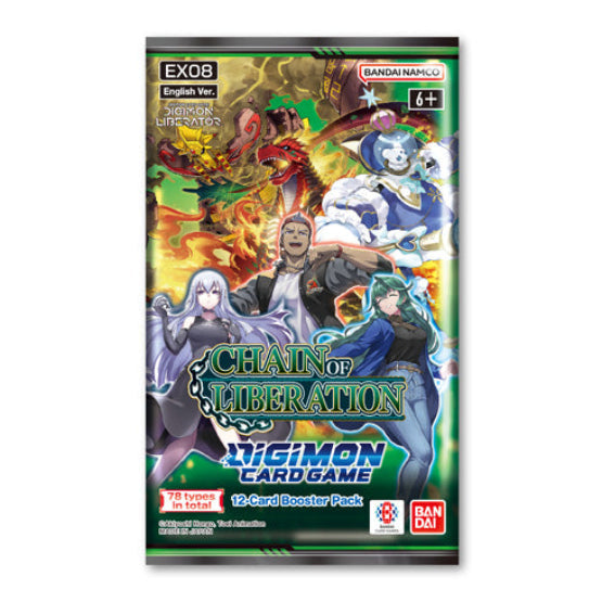Digimon Card Game Chain of Liberation EX08 Booster Box - Trading Card Games - 2