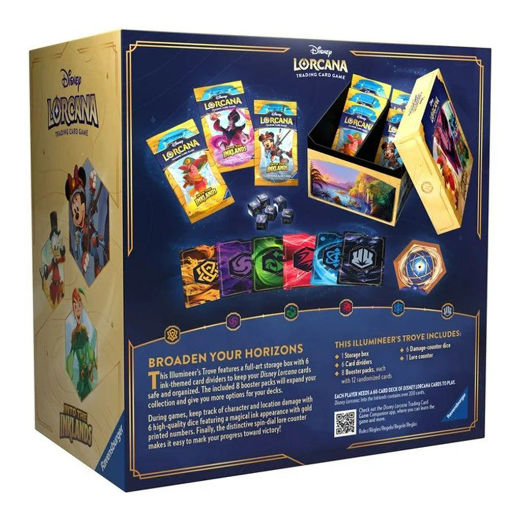 Disney Lorcana TCG Into the Inklands Illumineer's Trove Box - Trading Card Games - 2