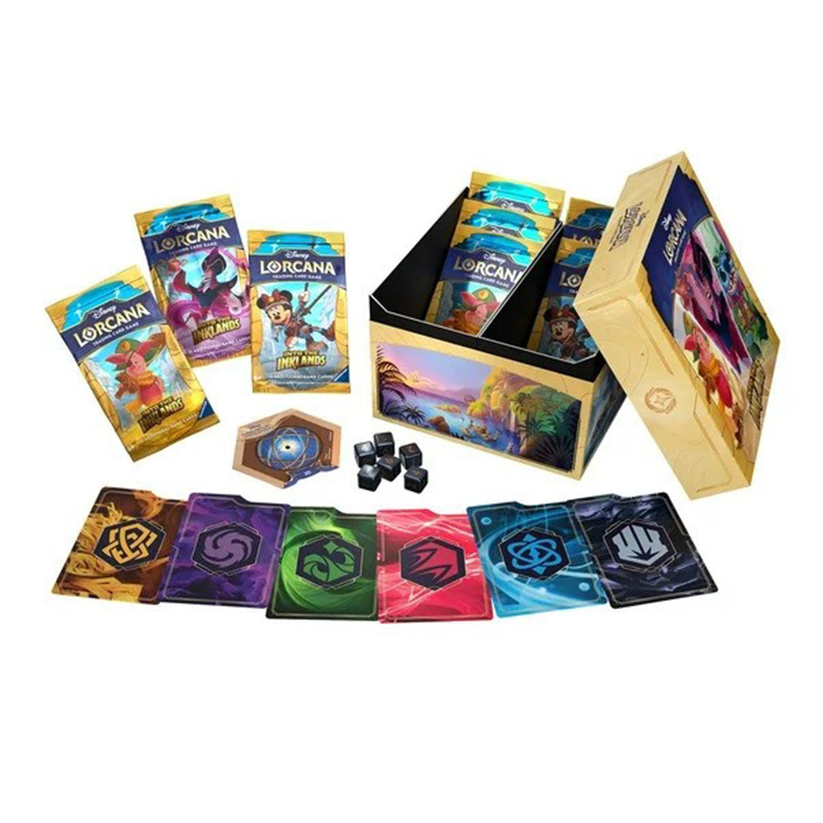 Disney Lorcana TCG Into the Inklands Illumineer's Trove Box - Trading Card Games - 3