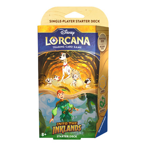 Disney Lorcana TCG Into the Inklands Starter Decks Ruby & Sapphire (Pair) - Trading Card Games - 2
