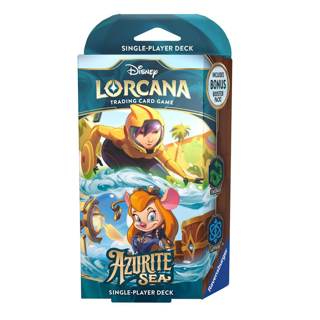 Disney Lorcana TCG Series 6 Azurite Sea Starter Deck (Pair) - Trading Card Games - 2