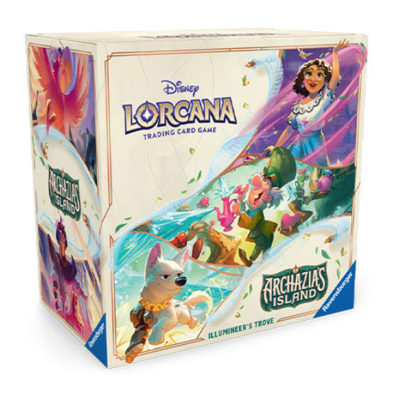 Disney Lorcana TCG Series 7 Archazia's Island Illumineer's Trove Box - Trading Card Games