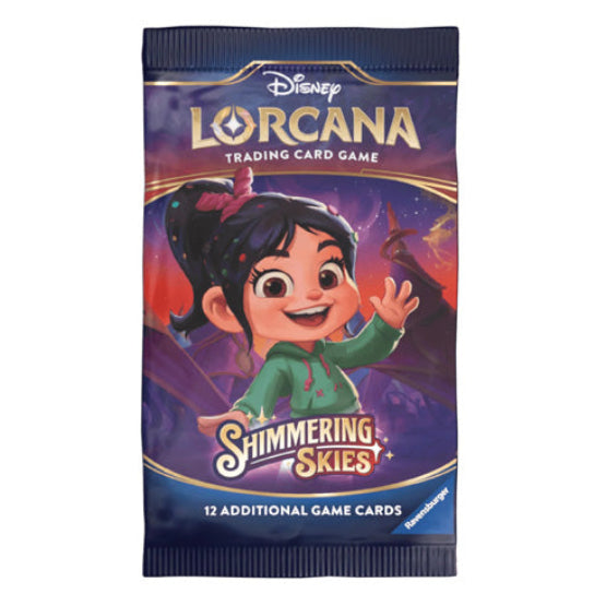 Disney Lorcana TCG Shimmering Skies Single Booster Pack - Trading Card Games