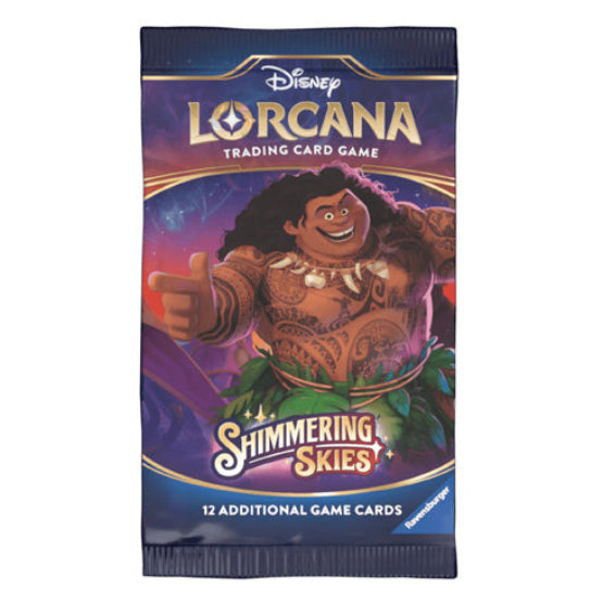 Disney Lorcana TCG Shimmering Skies Single Booster Pack - Trading Card Games - 2