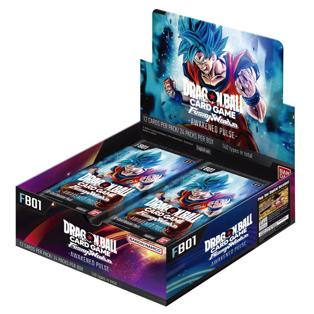 Dragon Ball Super Card Game Fusion World Booster Box Awakened Pulse FB01 - Trading Card Games