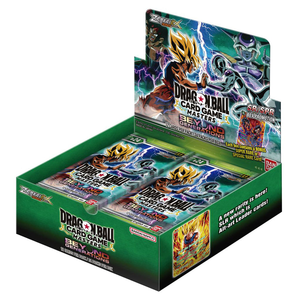 Dragon Ball Super Masters Beyond Generations Booster Box B24 Zenkai Series EX Set 07 - Trading Card Games