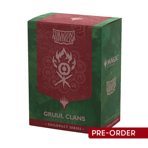 Dragon Shield Standard 100ct Matte Dual Art Magic MTG Guildpact Series Gruul Clans Sleeves - Sleeves