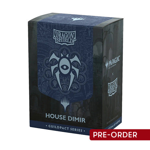 Dragon Shield Standard 100ct Matte Dual Art Magic MTG Guildpact Series House Dimir Sleeves - Sleeves