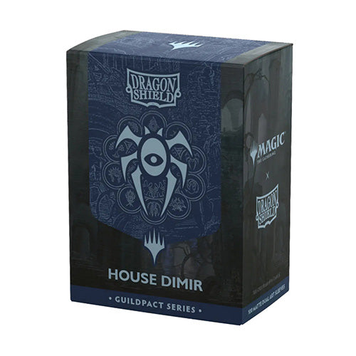 Dragon Shield Standard 100ct Matte Dual Art Magic MTG Guildpact Series House Dimir Sleeves - Sleeves - 2