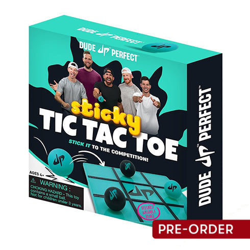 Dude Perfect: Sticky Tic Tac Toe - Board Games