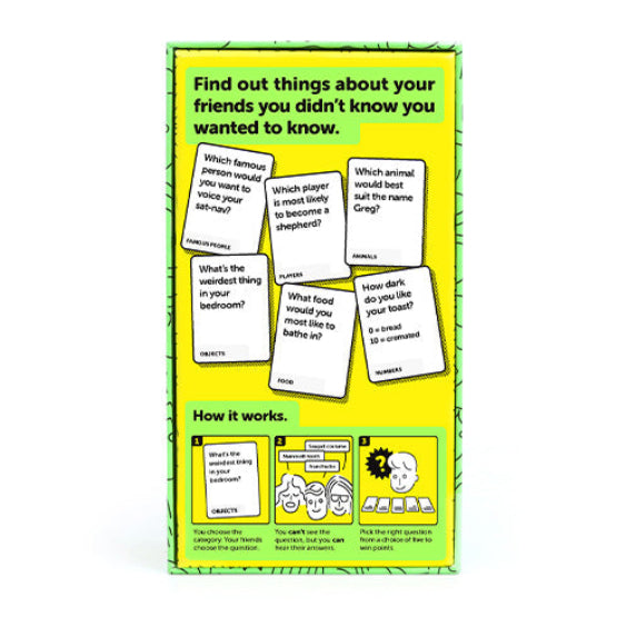 Dumb Questions To Ask Your Friends - Board Games - 3