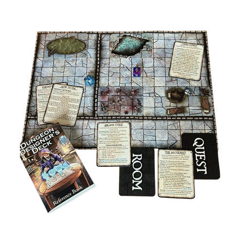 Dungeon Designers Deck Deal Your Own Dungeon - Board Games - 3
