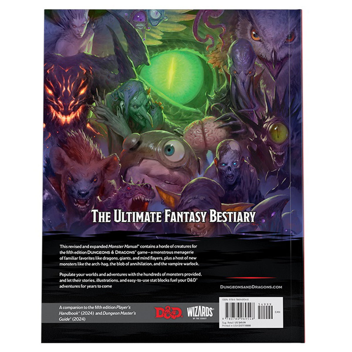 Dungeons & Dragons D&D 2024 Monster Manual - Role Playing Games - 2