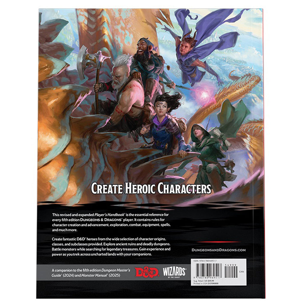Dungeons & Dragons D&D 2024 Player's Handbook - Role Playing Games - 2