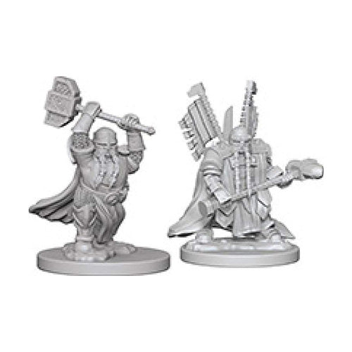 Dungeons & Dragons D&D Nolzur's Marvelous Unpainted Minis Dwarf Male Paladin - Miniatures