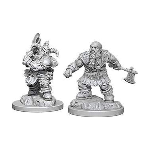 Dungeons & Dragons D&D Nolzur's Marvelous Unpainted Minis Dwarf Male Paladin - Miniatures - 2