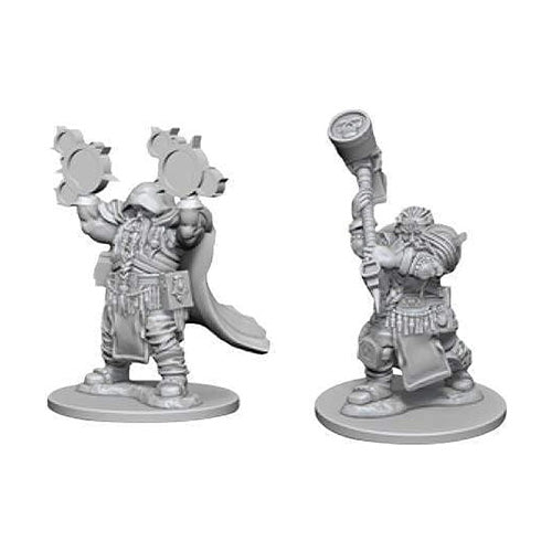 Dungeons & Dragons D&D Nolzur's Marvelous Unpainted Minis Dwarf Male Paladin - Miniatures - 4