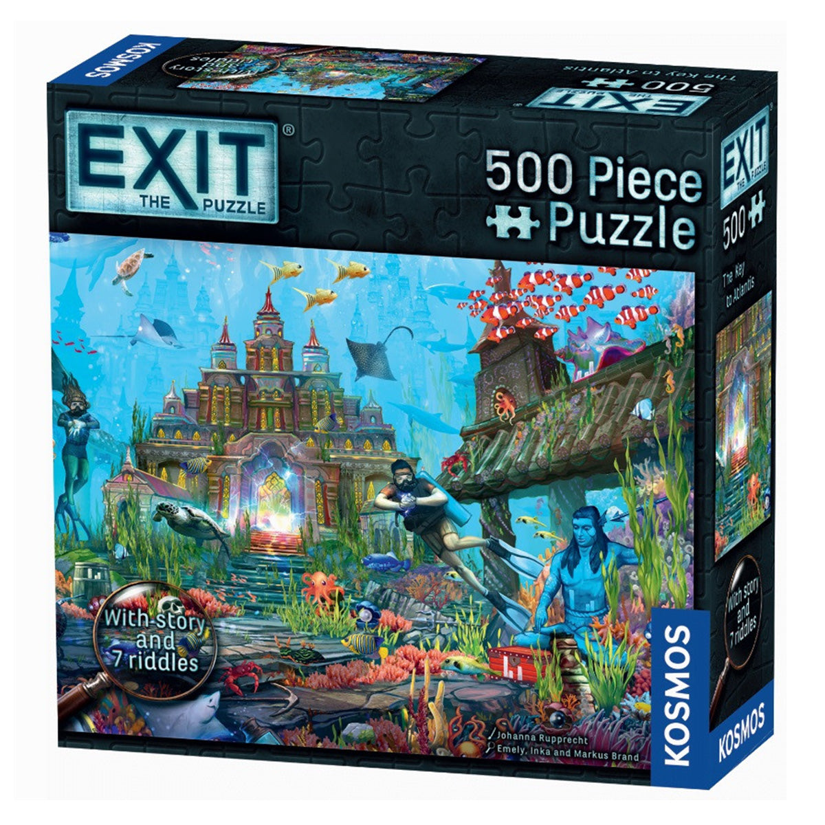 Exit the Game The Key to Atlantis Jigsaw Puzzle and Game - Puzzles