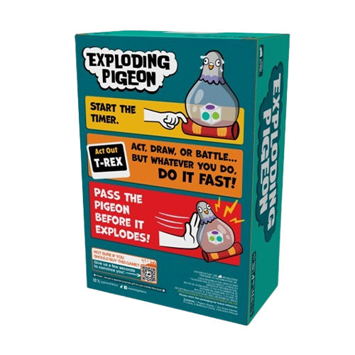 Exploding Pigeon (By Exploding Kittens) - Board Games - 5