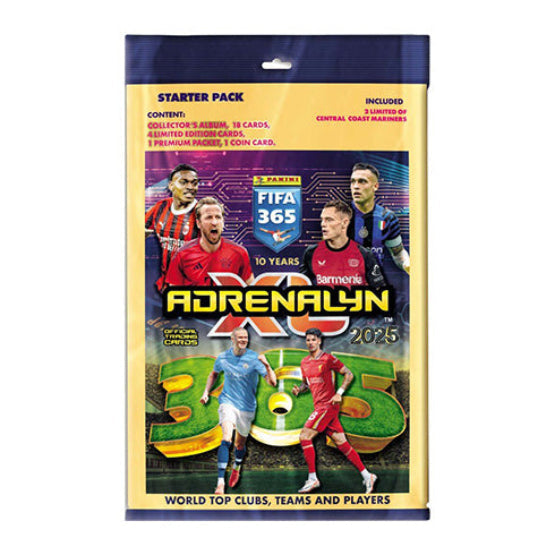 FIFA 365 Adrenalyn XL 2025 Soccer Starter Pack - Sports Cards