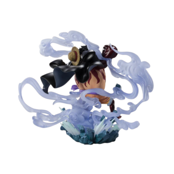 FIGUARTS ZERO One Piece Monkey D Luffy Gear 4 Three Captains Battle of Monsters on Onigashima - Statues & Figures - 3