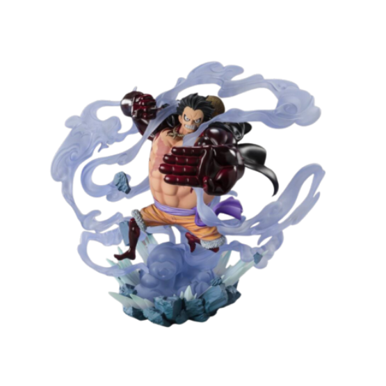 FIGUARTS ZERO One Piece Monkey D Luffy Gear 4 Three Captains Battle of Monsters on Onigashima - Statues & Figures - 2